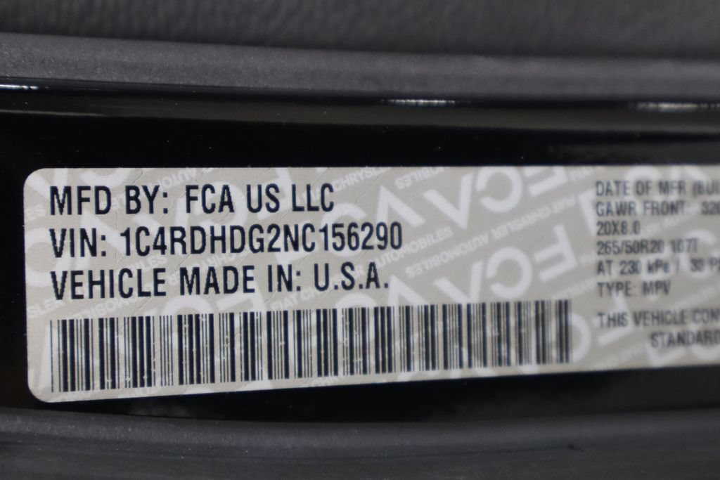 Used 2022 Dodge Durango GT w/ Blacktop Package RWD image 38