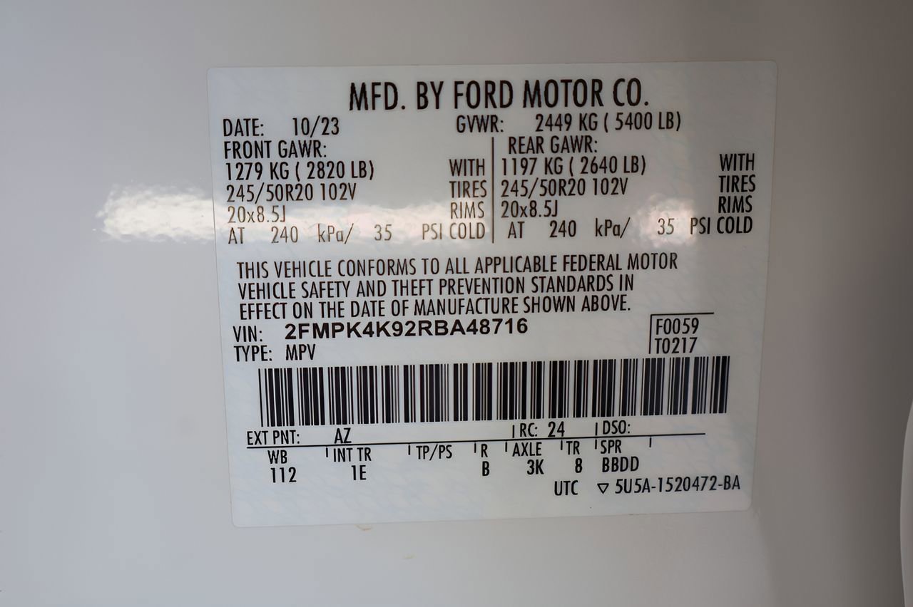 Used 2024 Ford Edge Titanium w/ Titanium Elite Package AWD/4WD image 28