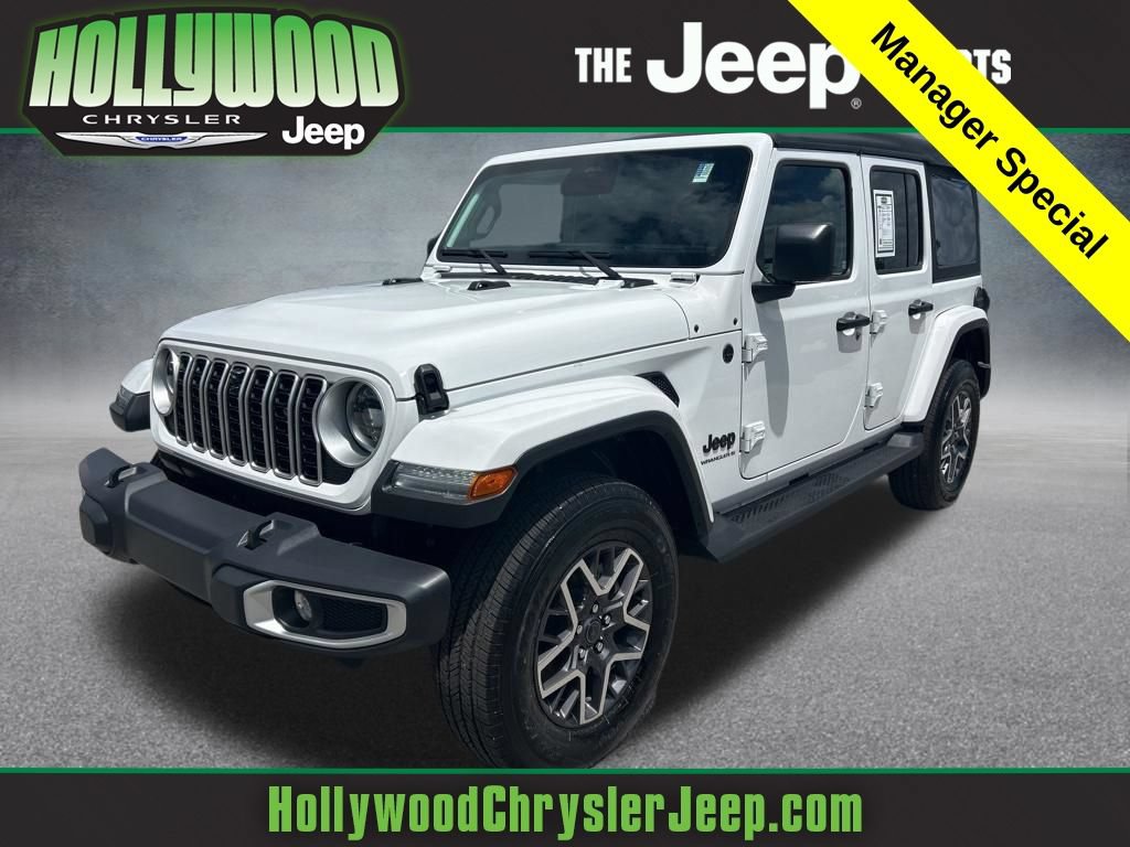 Certified 2025 Jeep Wrangler Unlimited Sahara AWD/4WD image 1
