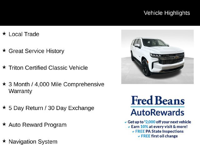 Used 2021 Chevrolet Tahoe Premier w/ Premium Package AWD/4WD image 5