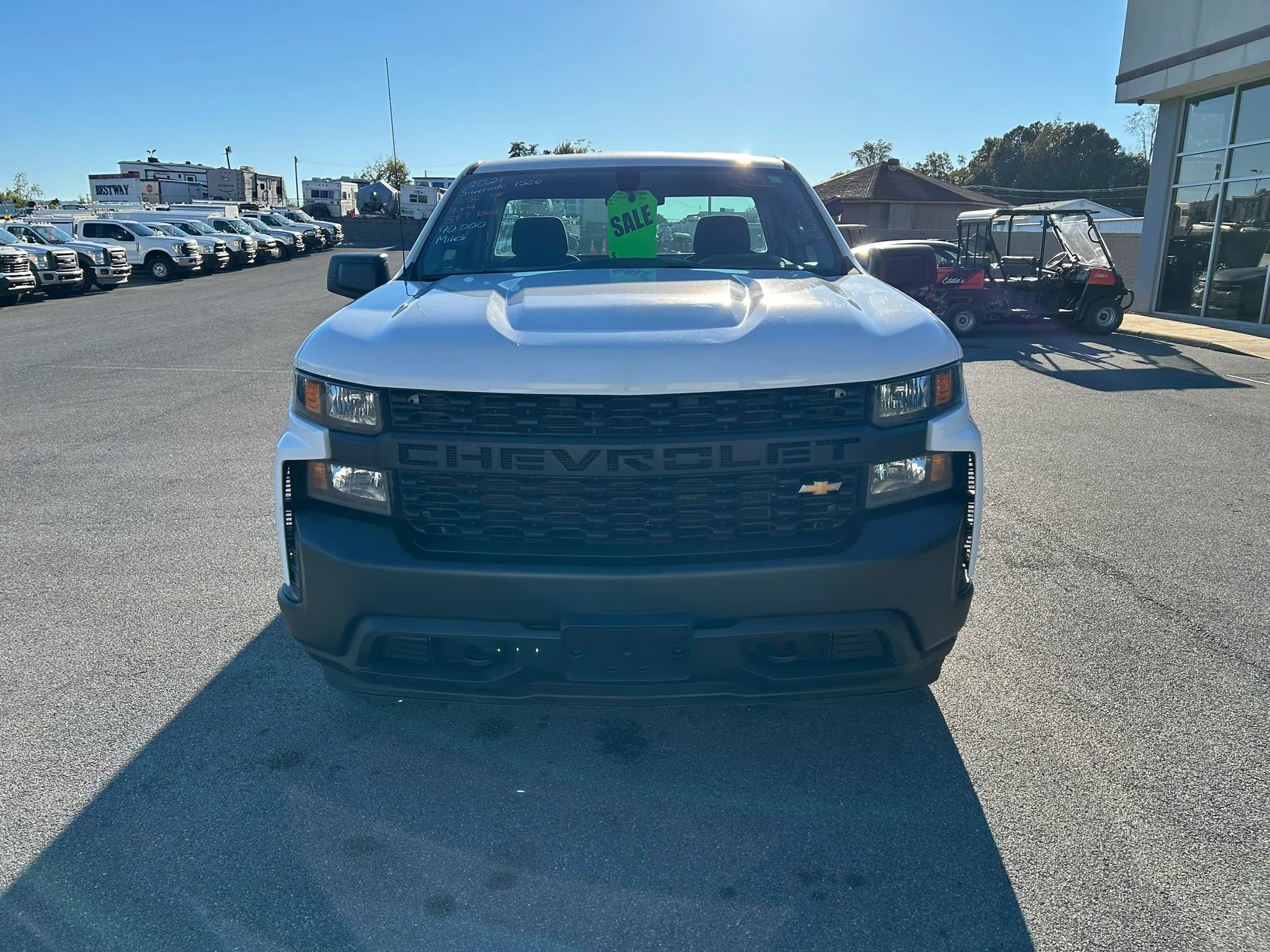 Used 2021 Chevrolet Silverado 1500 W/T w/ WT Fleet Convenience Package AWD/4WD image 2