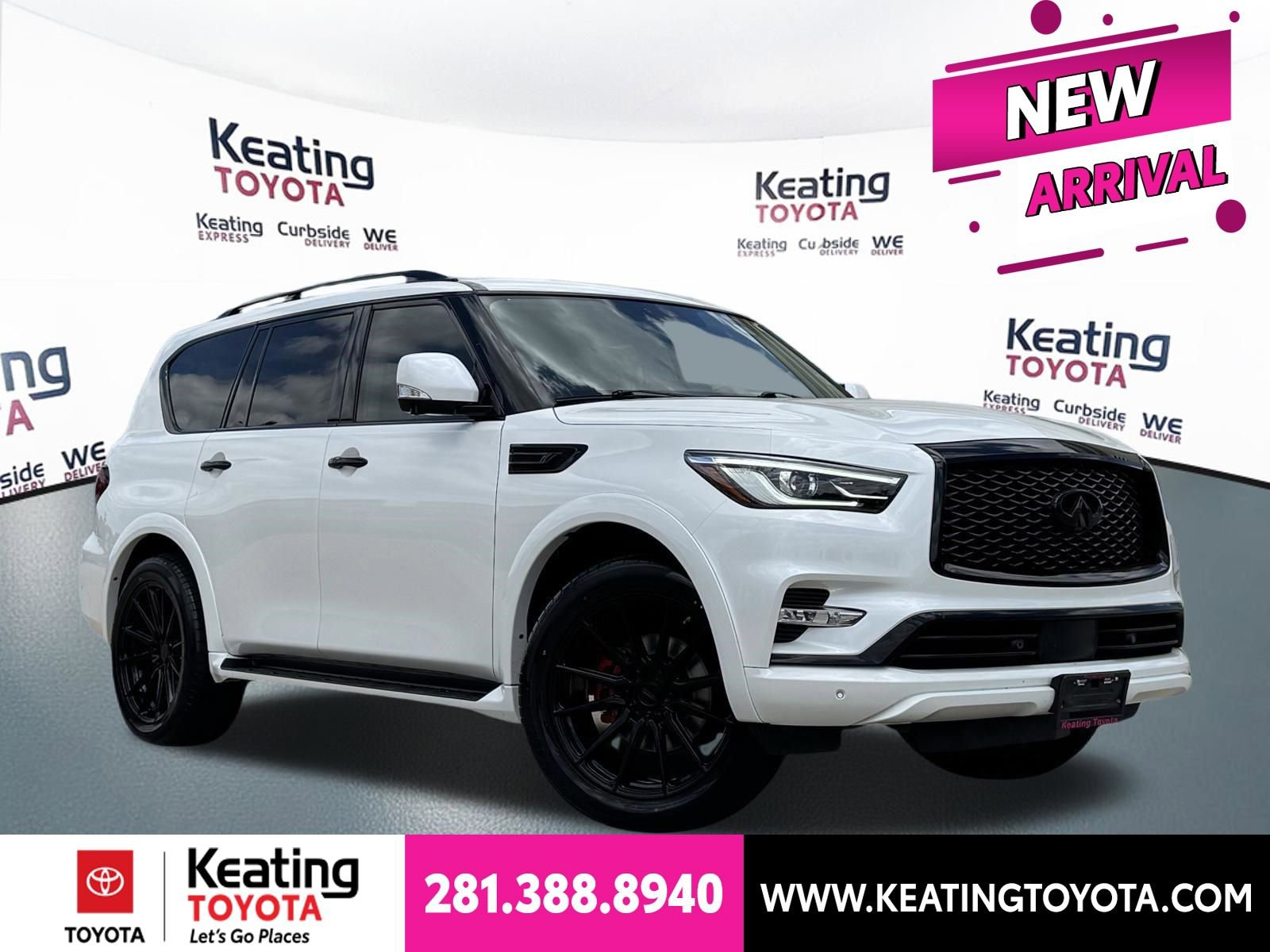 Used 2022 INFINITI QX80 Luxe w/ Cargo Package