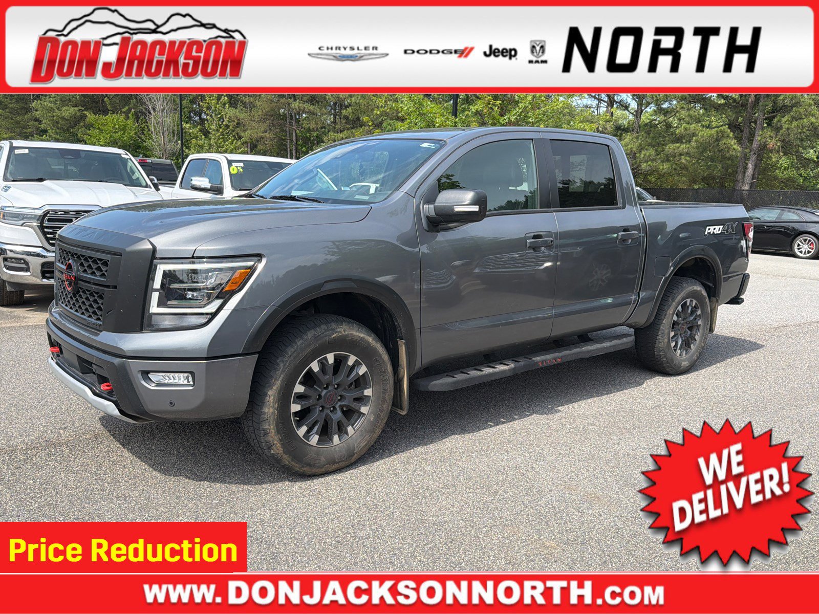 Used 2024 Nissan Titan PRO-4X w/ Pro-4x Convenience Package