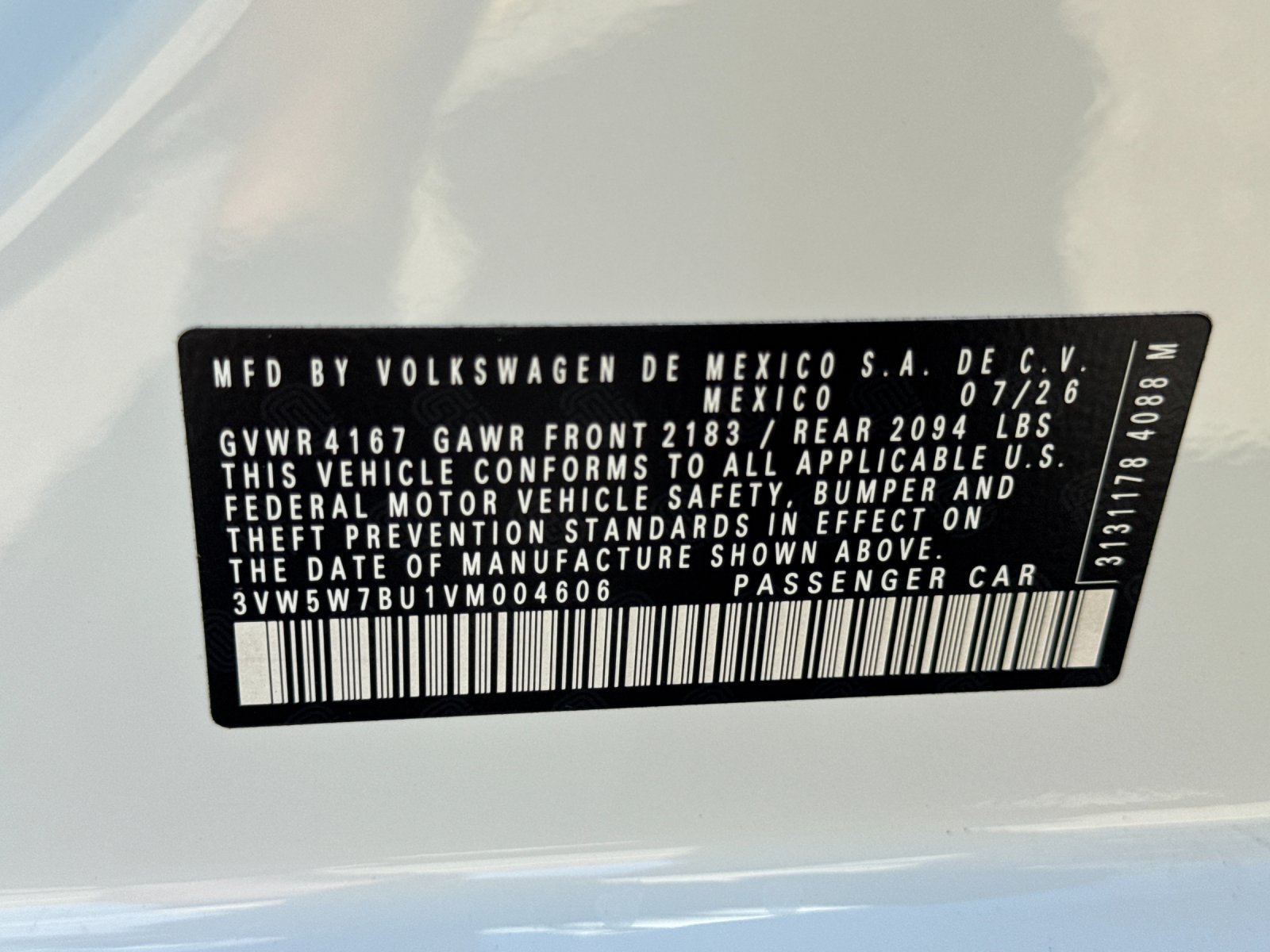 New 2027 Volkswagen Jetta S FWD image 26