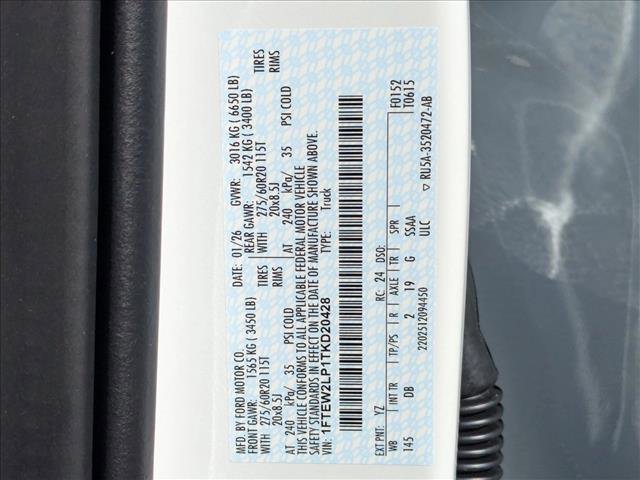 New 2026 Ford F150 STX w/ Equipment Group 200A image 17