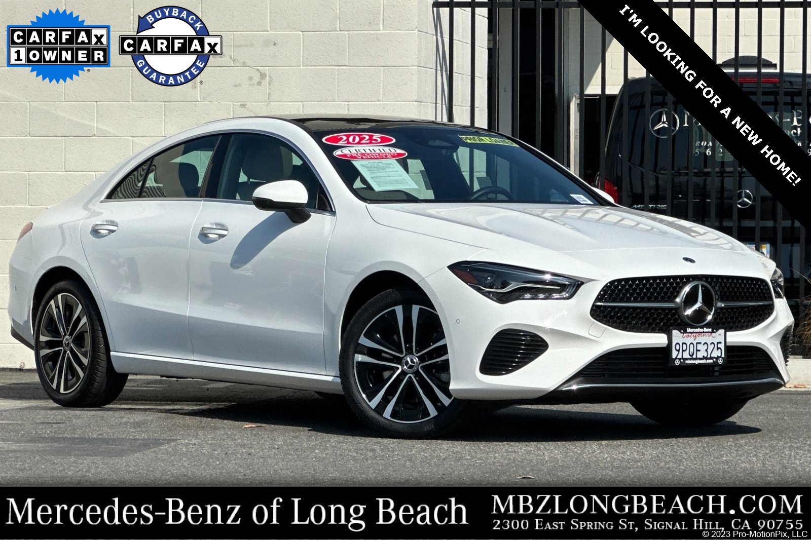 Certified 2025 Mercedes-Benz CLA 250