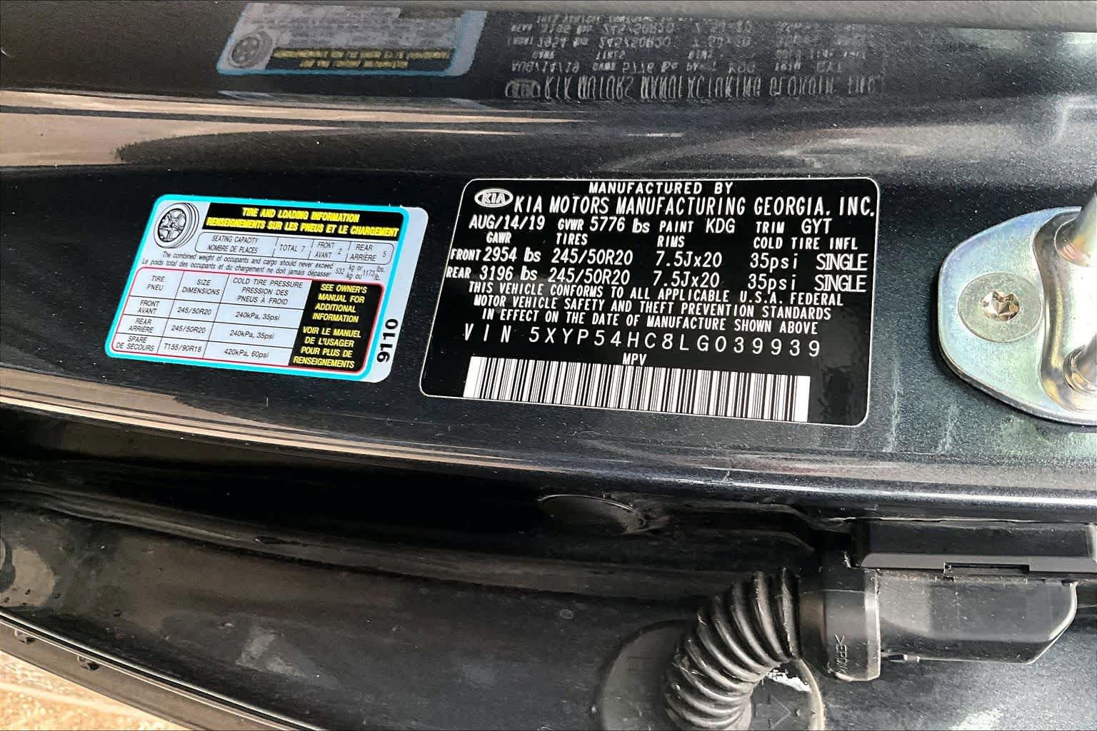 Used 2020 Kia Telluride SX FWD image 35