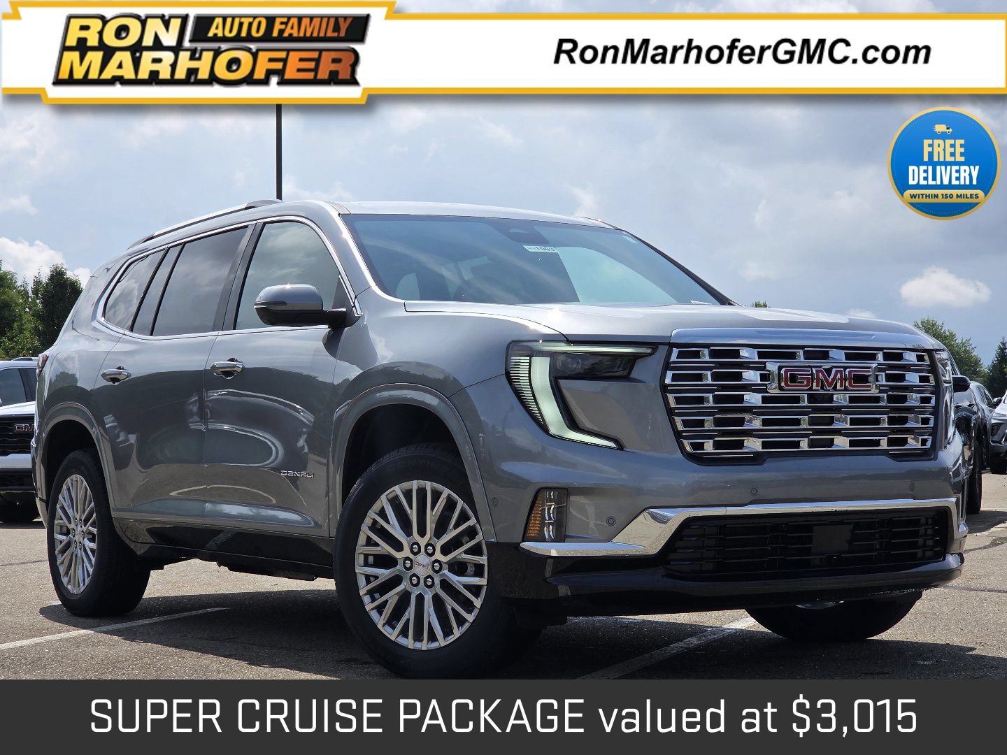 New 2026 GMC Acadia Denali w/ Super Cruise Package
