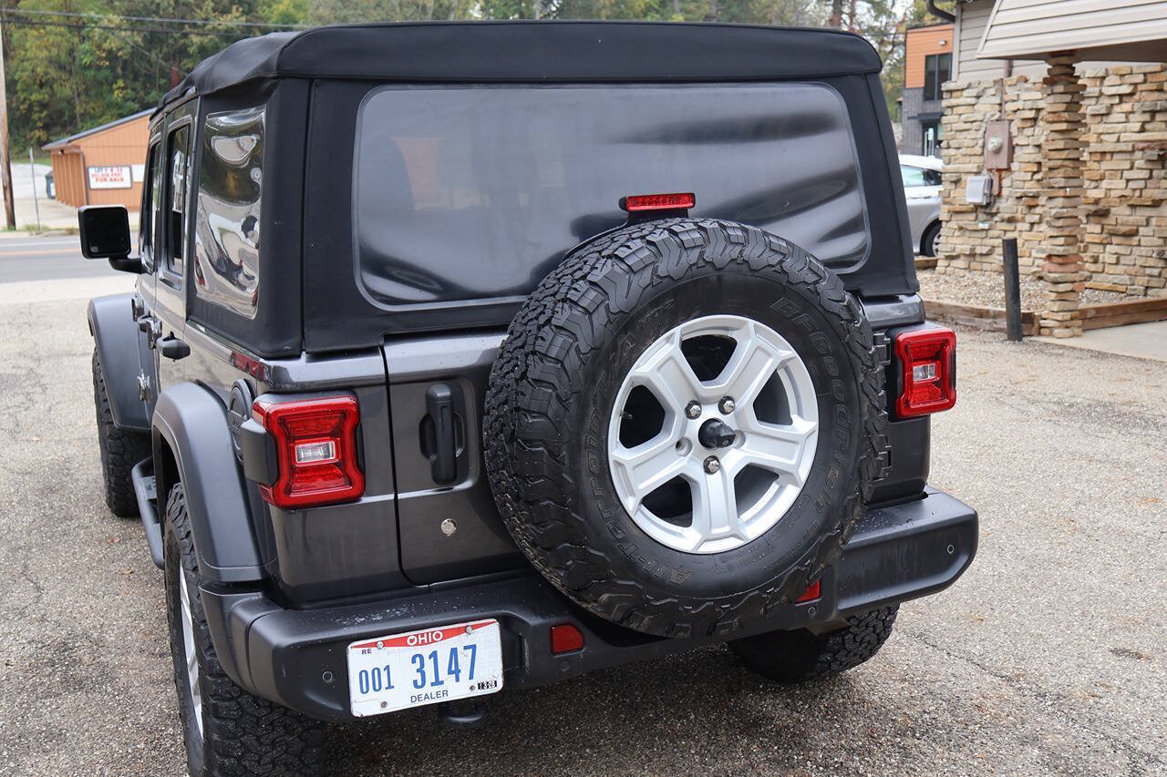 Used 2018 Jeep Wrangler Unlimited Sport S AWD/4WD image 7
