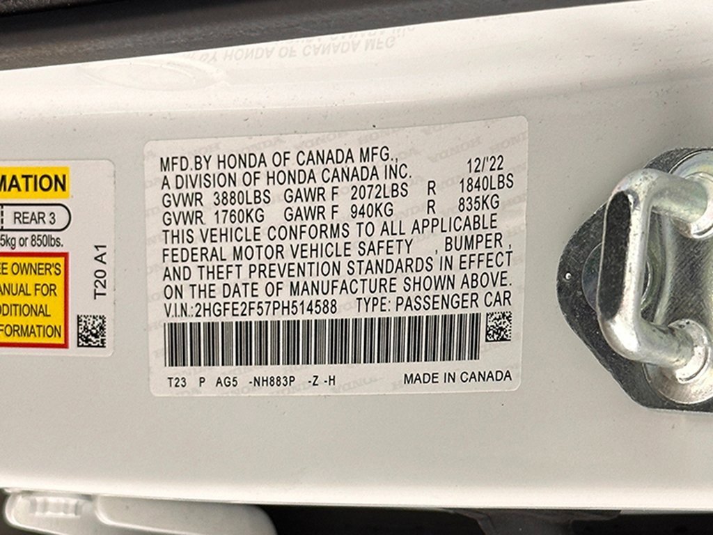 Used 2023 Honda Civic Sport image 43