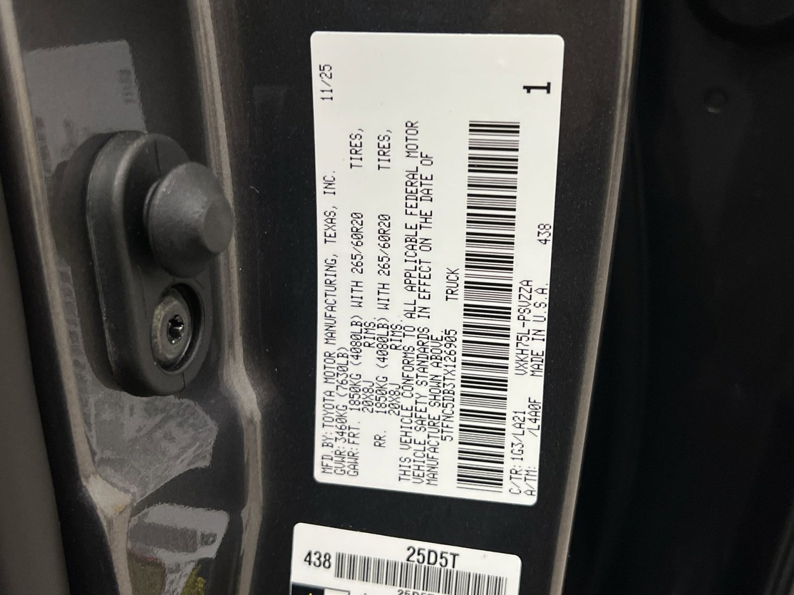 New 2026 Toyota Tundra Platinum image 26