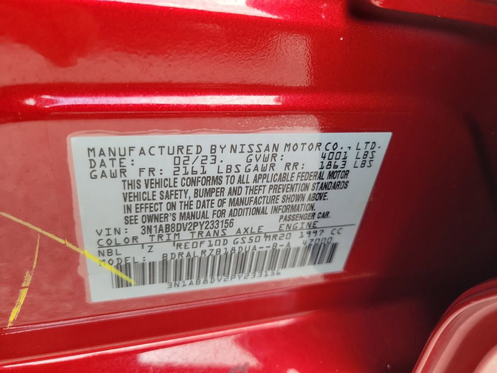 Certified 2023 Nissan Sentra SR w/ Electronics Package image 29