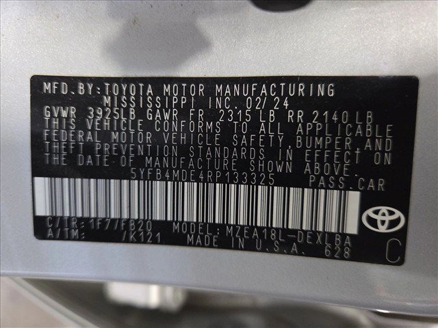 Certified 2024 Toyota Corolla LE FWD image 21