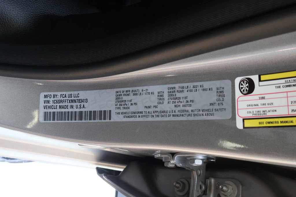 Used 2021 RAM 1500 Big Horn AWD/4WD image 52