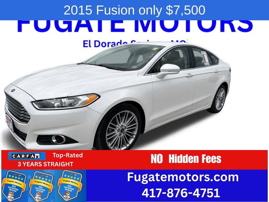 Used 2015 Ford Fusion SE w/ Equipment Group 202A FWD image 1