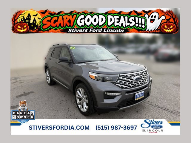 Used 2022 Ford Explorer Platinum w/ Equipment Group 601A