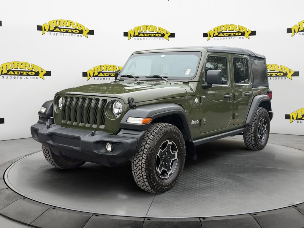 Certified 2021 Jeep Wrangler Unlimited Sport image 1