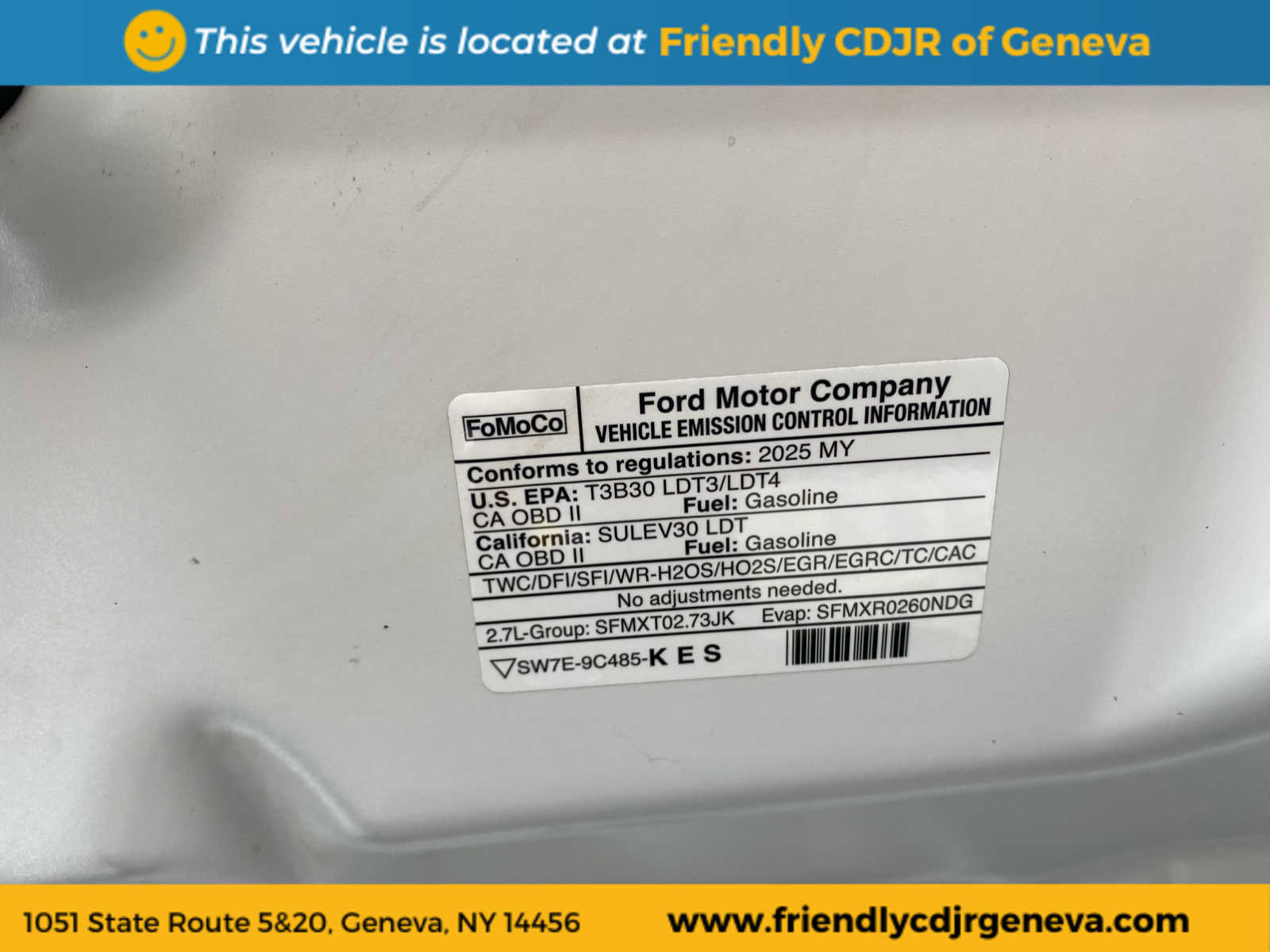 Used 2025 Ford F150 STX w/ Equipment Group 200A image 27