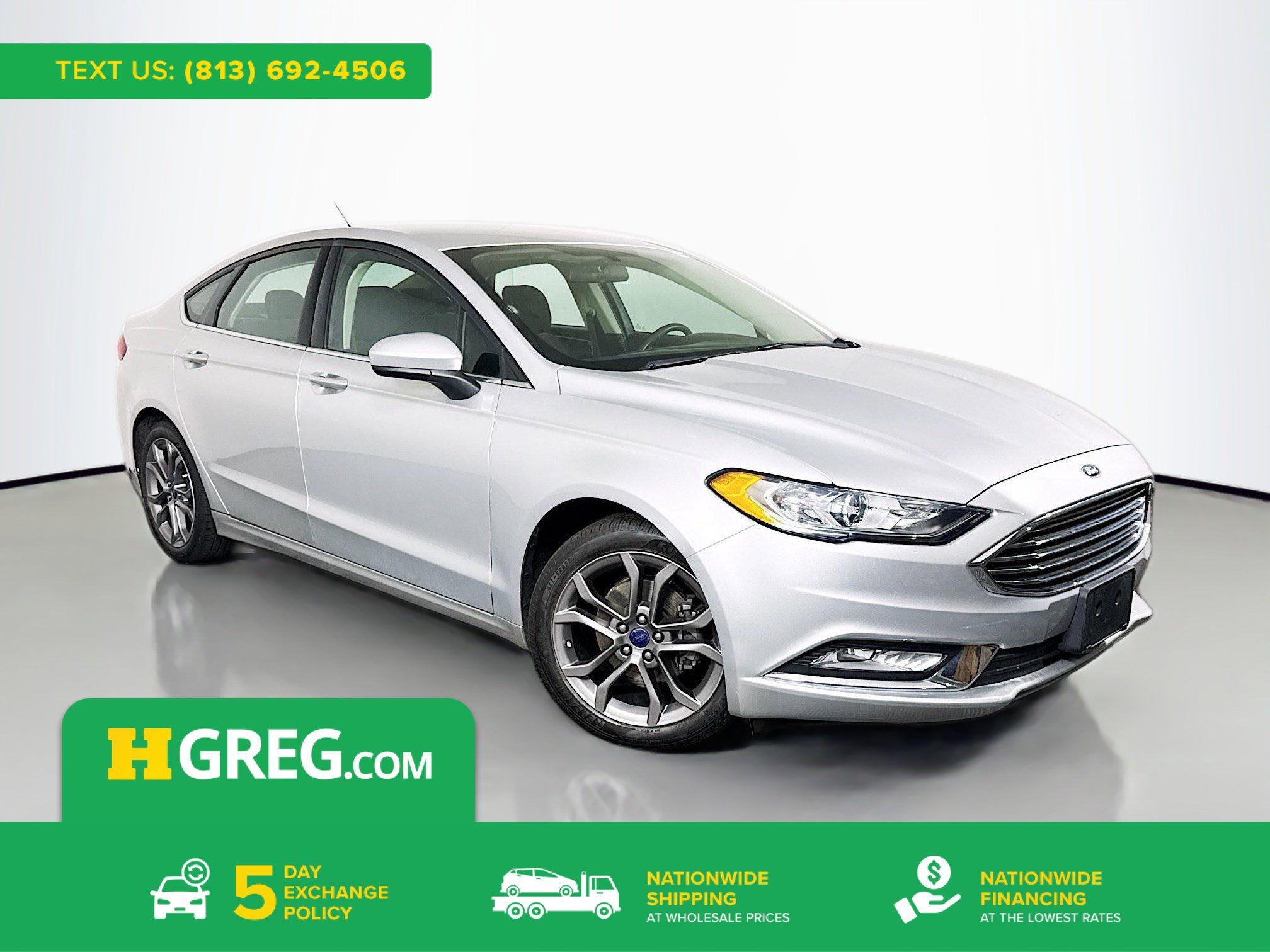 Used 2017 Ford Fusion S w/ Equipment Group 101A FWD image 1