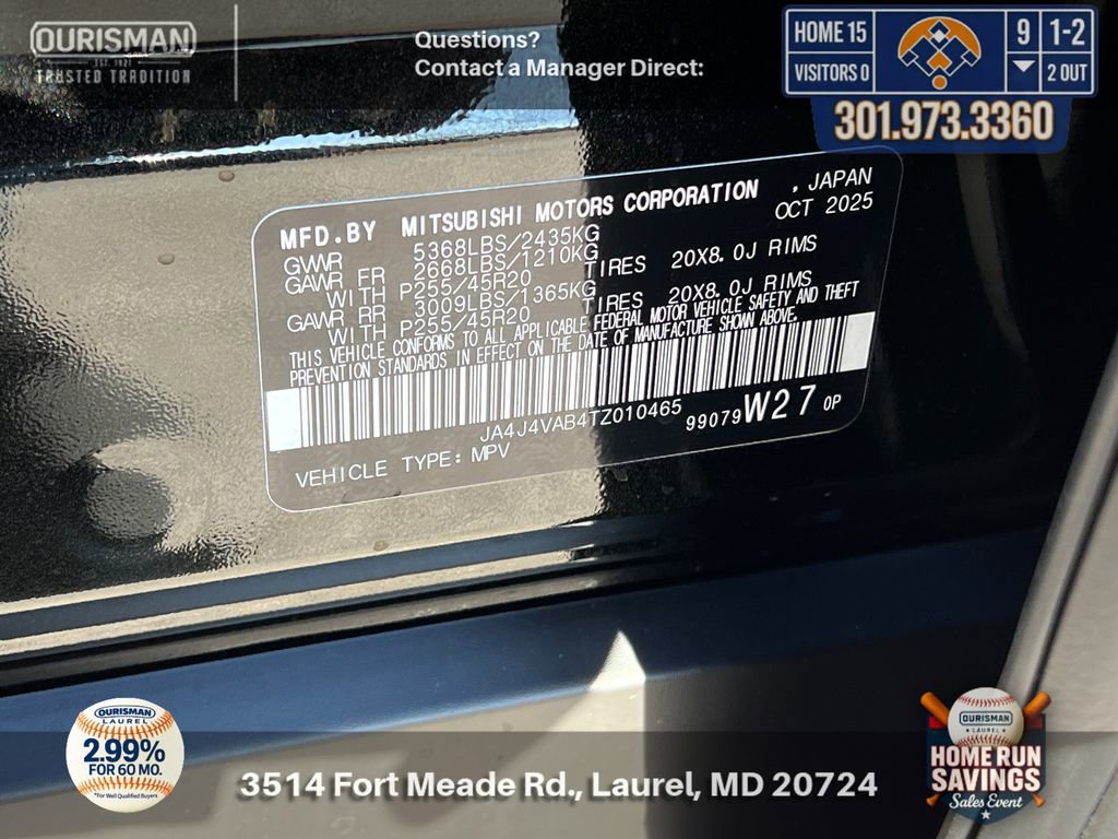 New 2026 Mitsubishi Outlander LE AWD/4WD image 32