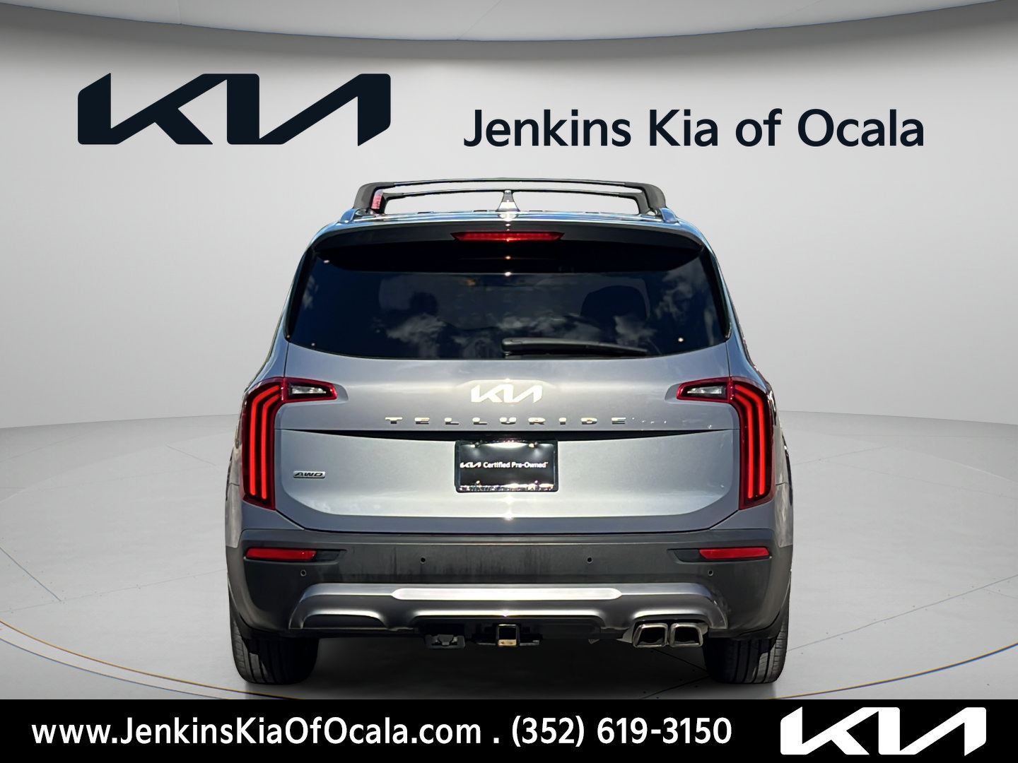 Certified 2022 Kia Telluride EX w/ EX Premium Package AWD/4WD image 4