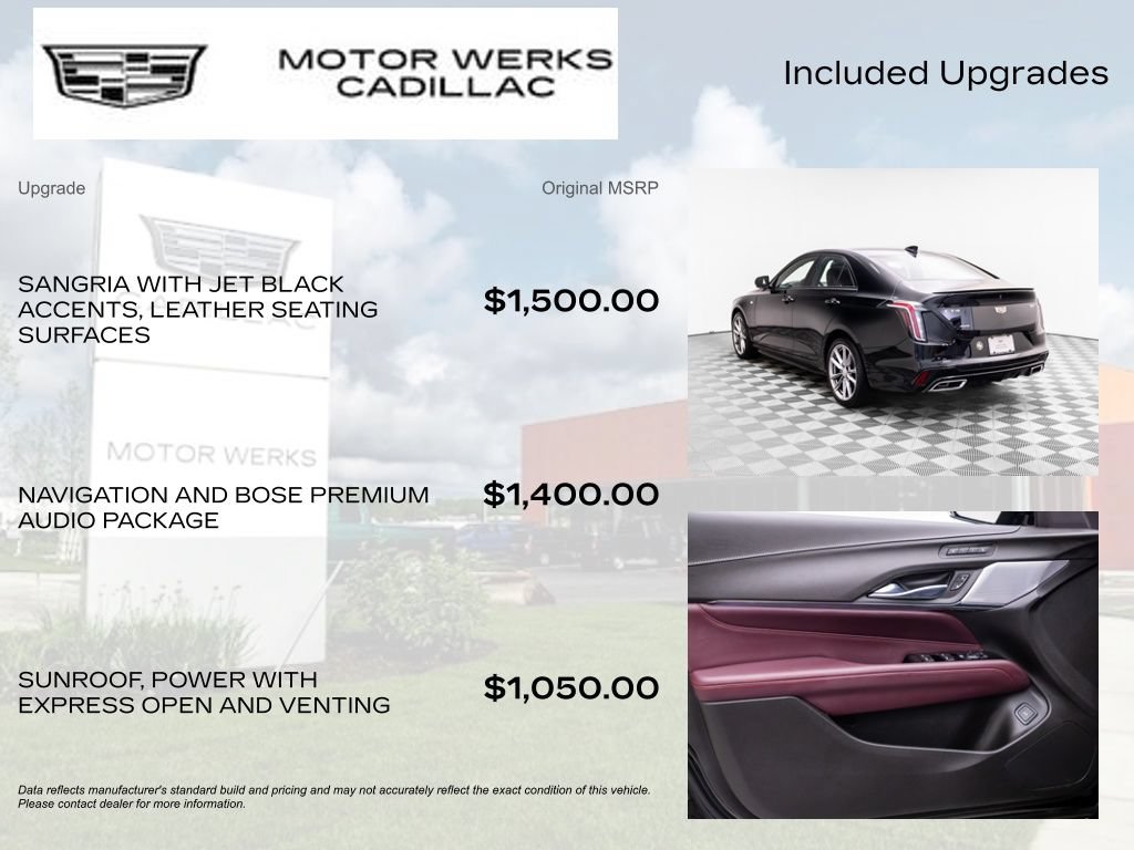 Certified 2026 Cadillac CT4 Sport AWD/4WD image 4