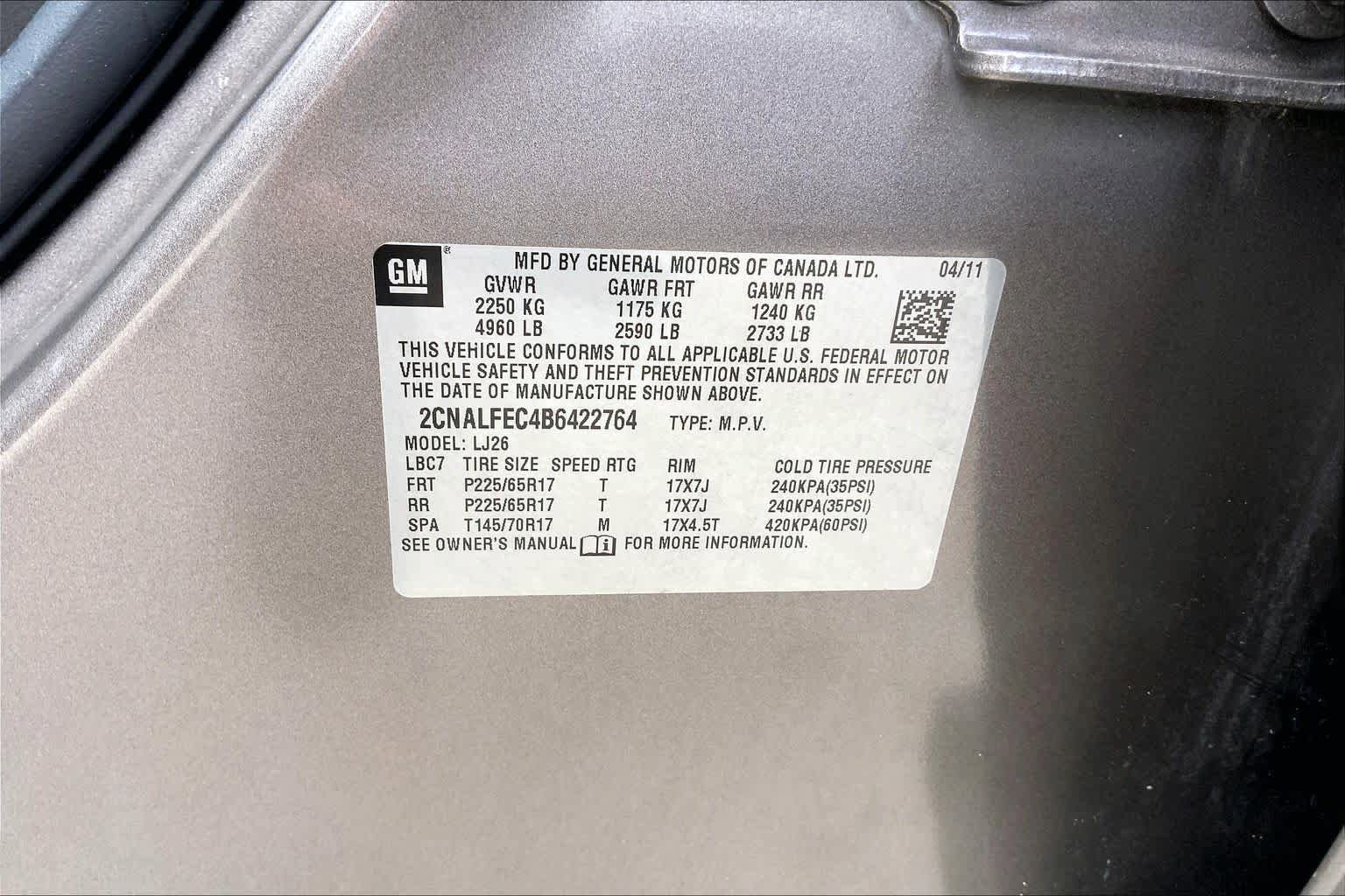 Used 2011 Chevrolet Equinox LTZ FWD image 32