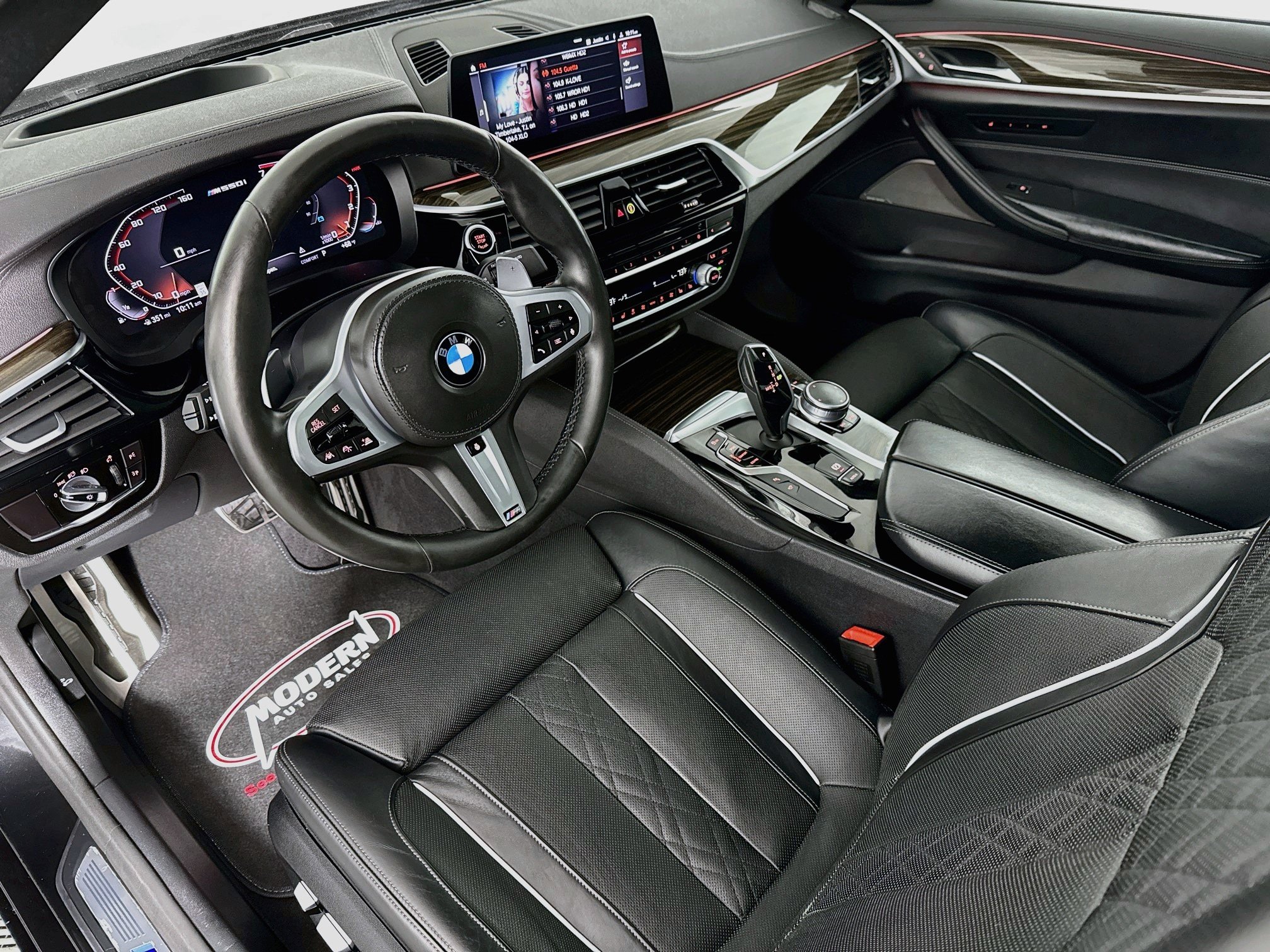 Used 2020 BMW M550i xDrive AWD/4WD image 8