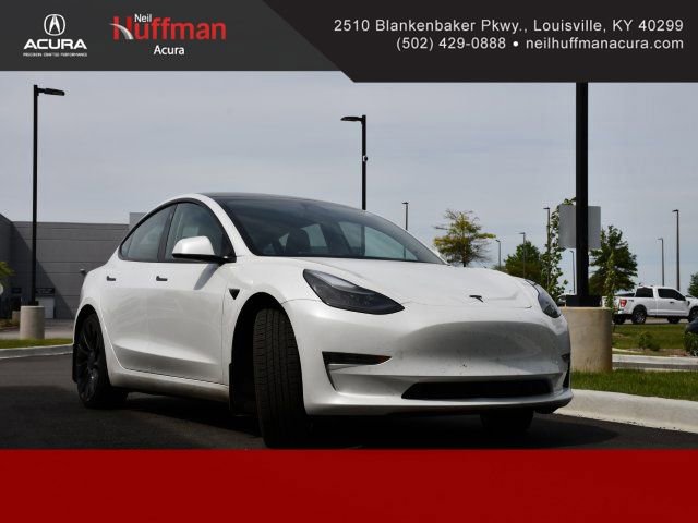 Used 2022 Tesla Model 3 Performance AWD/4WD image 1
