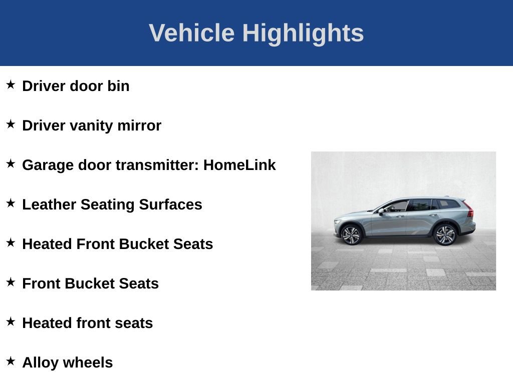 New 2026 Volvo V60 B5 Cross Country Plus w/ Protection Package Premier image 3