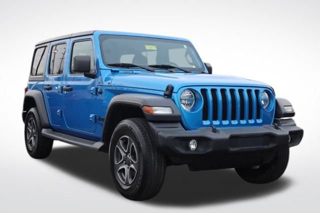 Used 2021 Jeep Wrangler Unlimited Sport image 1