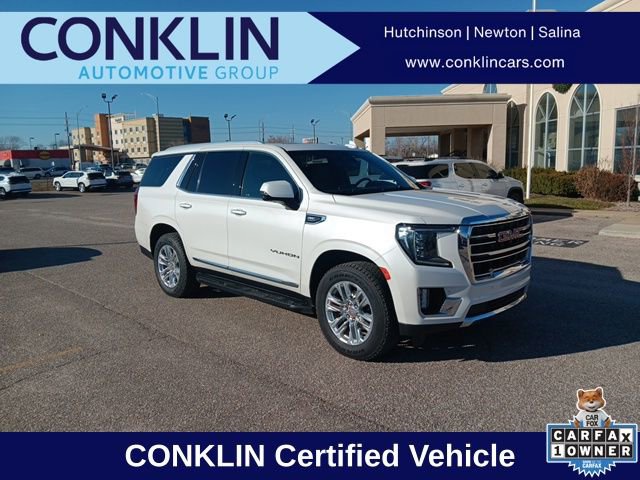 Used 2021 GMC Yukon SLT w/ SLT Premium Package image 1