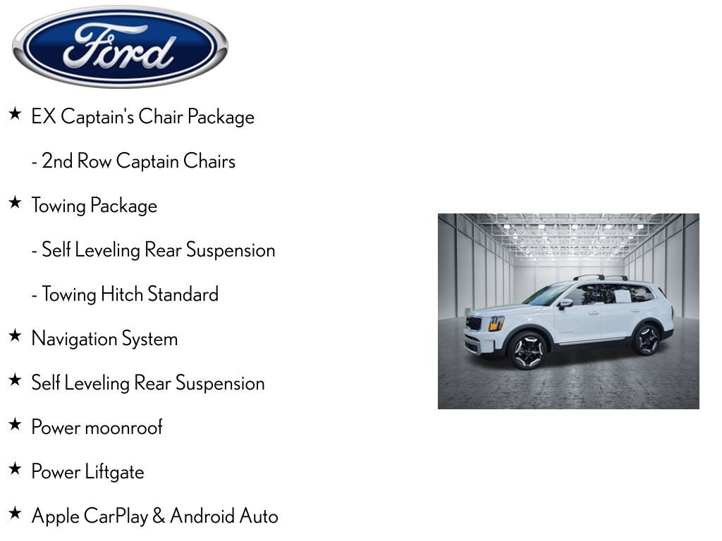 Used 2024 Kia Telluride EX w/ EX Captain's Chair Package FWD image 4