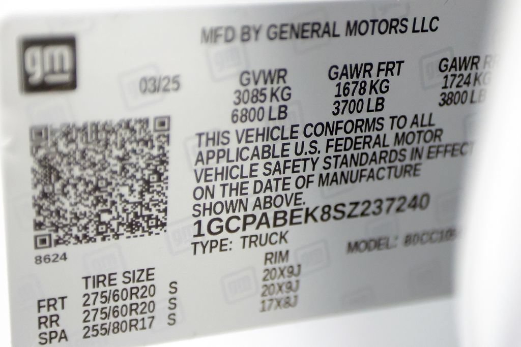 Used 2025 Chevrolet Silverado 1500 Custom RWD image 45