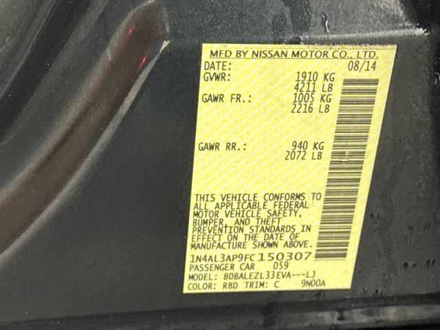 Used 2015 Nissan Altima 2.5 S w/ Sport Value Package FWD image 25