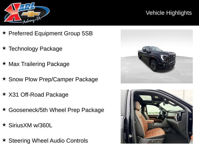 Certified 2024 GMC Sierra 2500 Denali Ultimate w/ Max Trailering Package AWD/4WD image 2