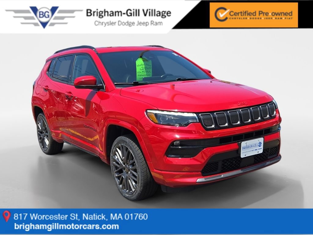 Certified 2022 Jeep Compass Limited w/ (RED) Package