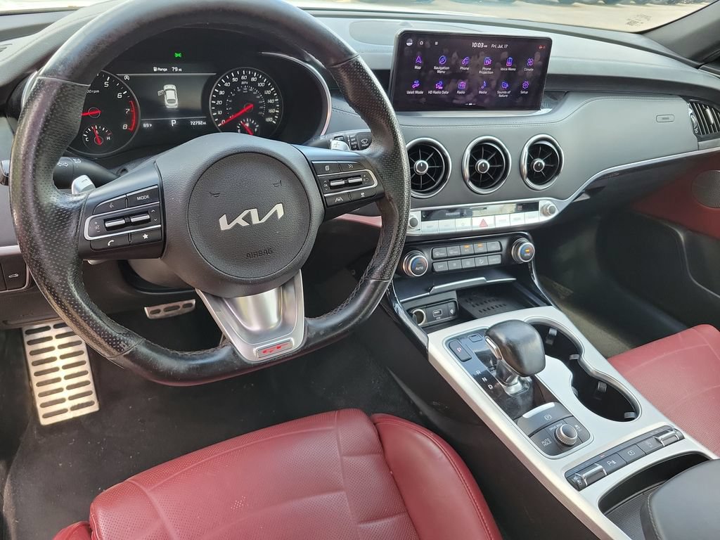 Used 2022 Kia Stinger GT2 w/ Red Interior Color Package RWD image 12