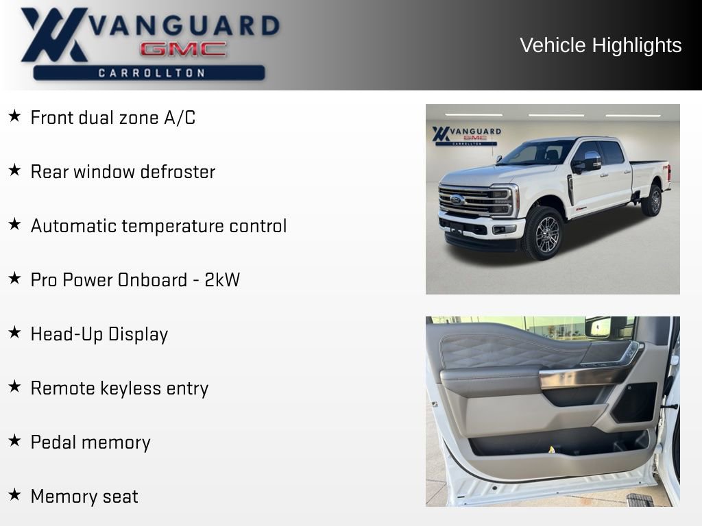 Used 2026 Ford F350 Platinum w/ Platinum Plus Package image 16