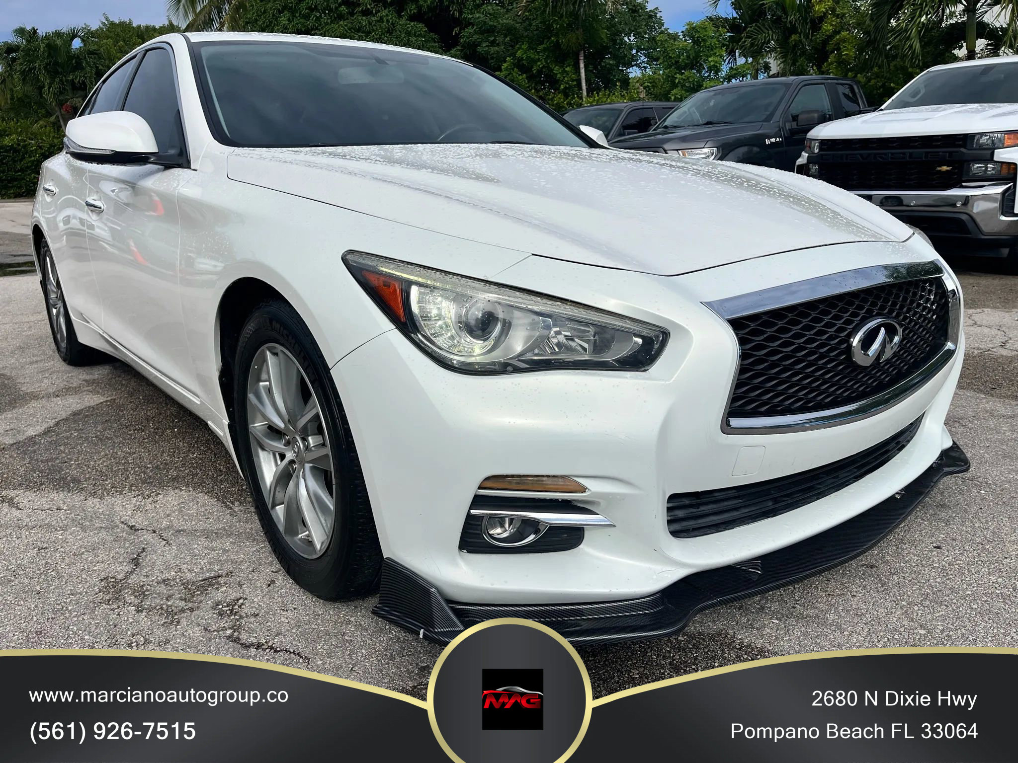 Used 2014 INFINITI Q50 w/ Moonroof Package