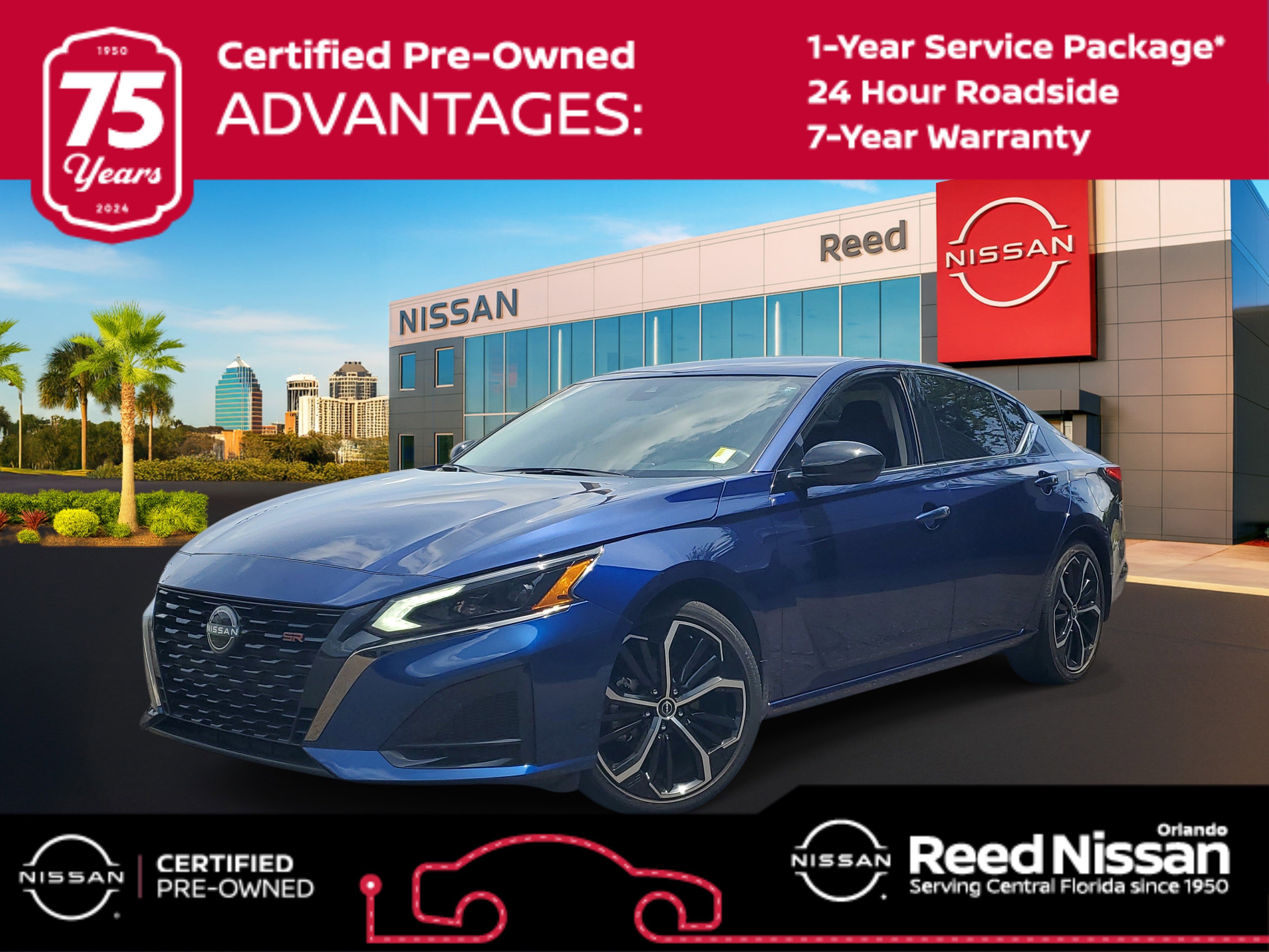 Certified 2024 Nissan Altima 2.5 SR FWD image 1