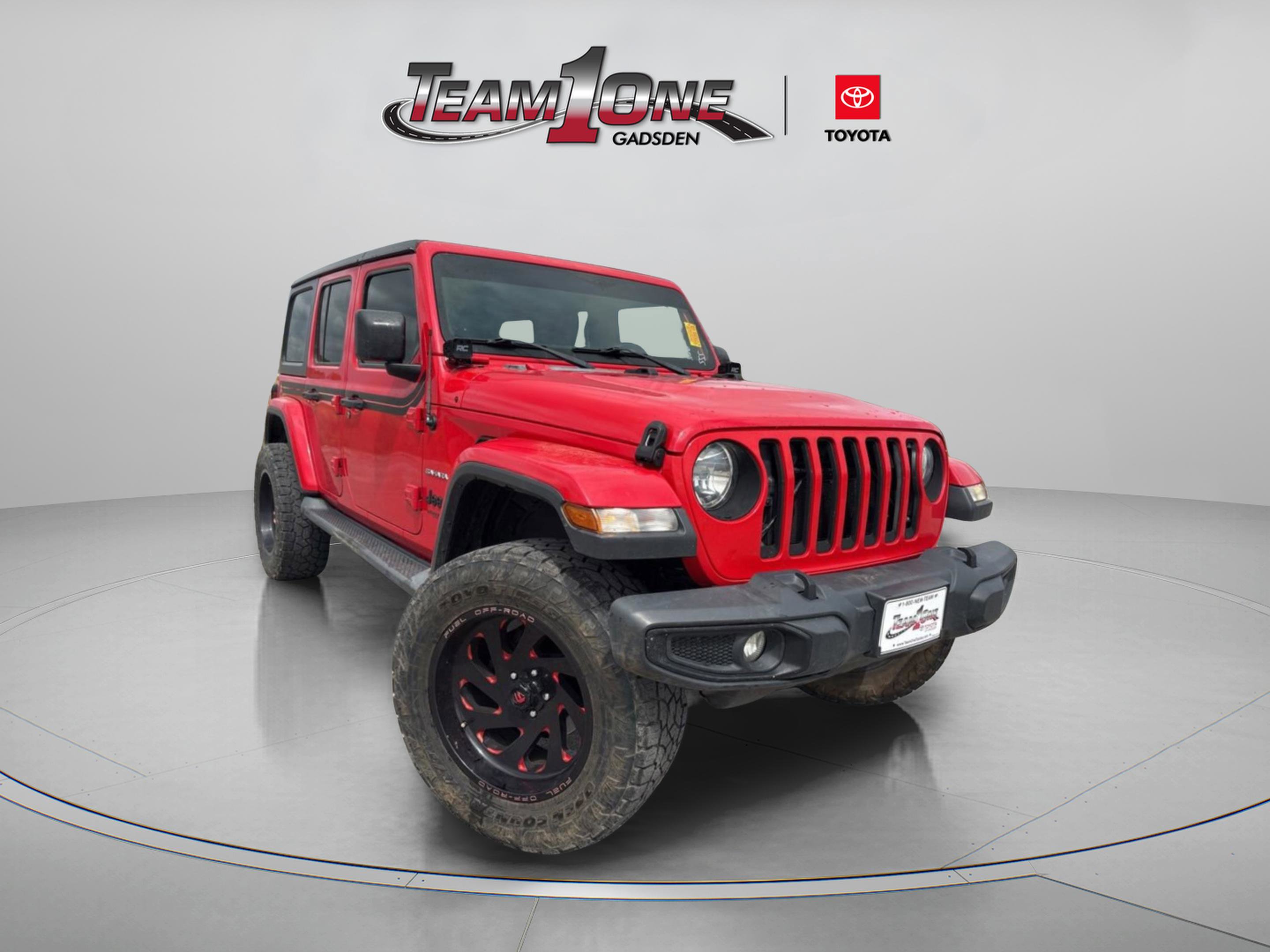 Used 2019 Jeep Wrangler Unlimited Sahara image 1
