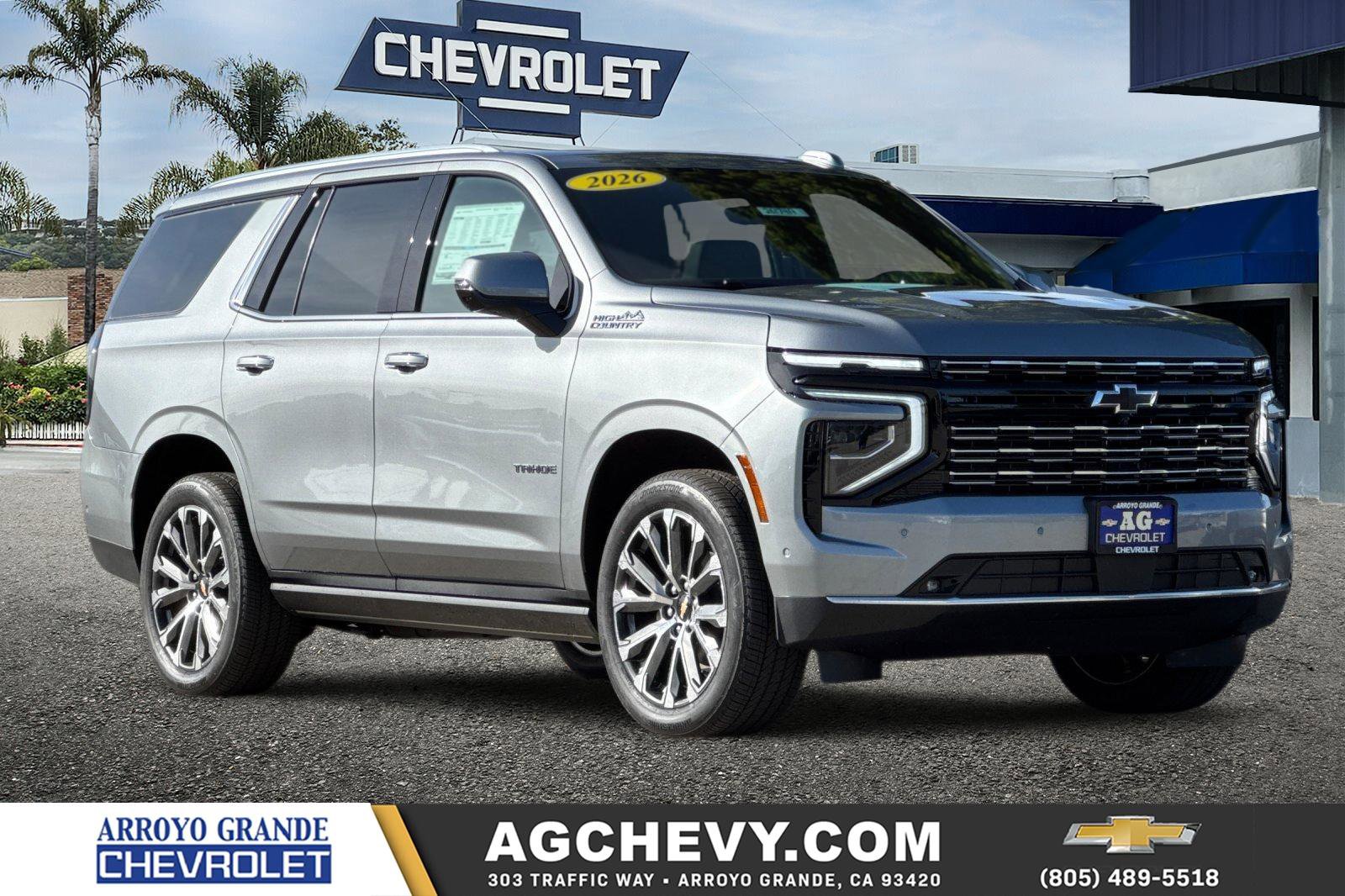 New 2026 Chevrolet Tahoe High Country AWD/4WD image 1