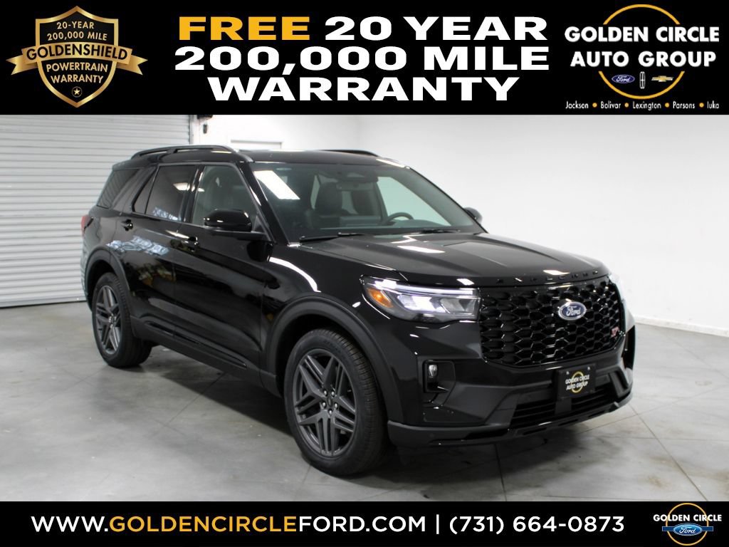 New 2026 Ford Explorer ST w/ Sun And Sound Package AWD/4WD 360° Tour