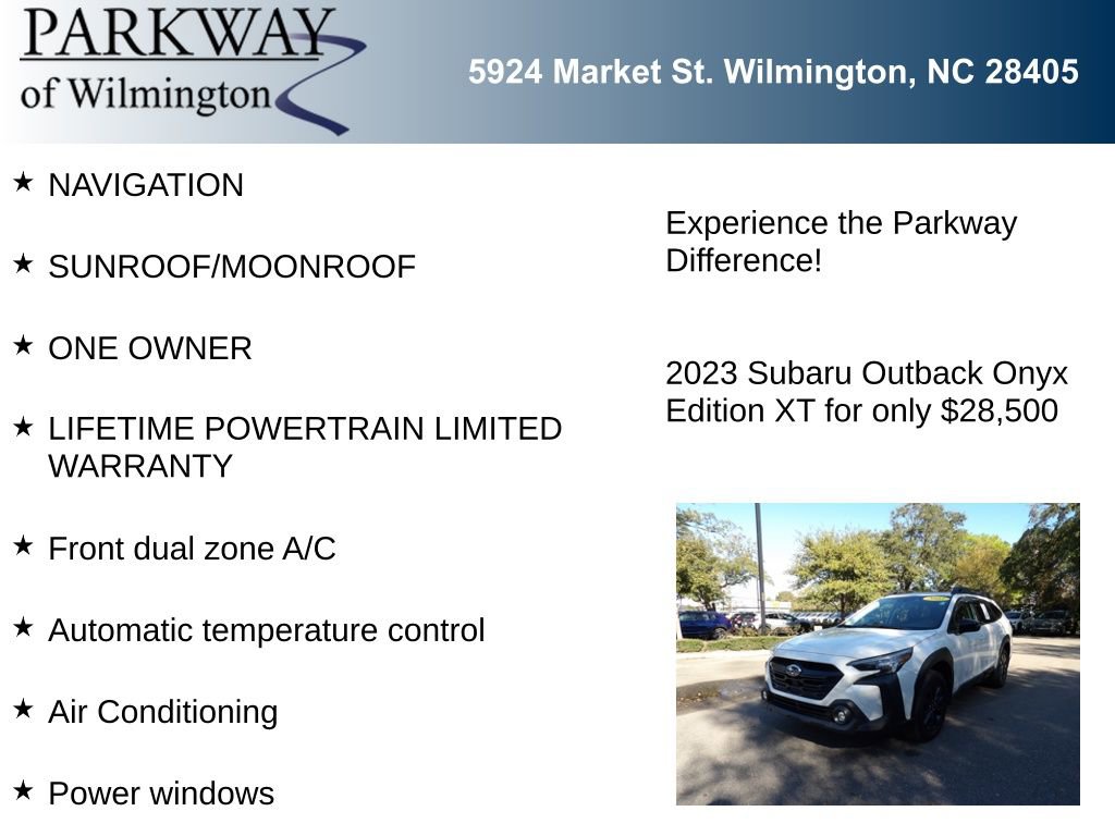 Used 2023 Subaru Outback Onyx Edition XT image 6