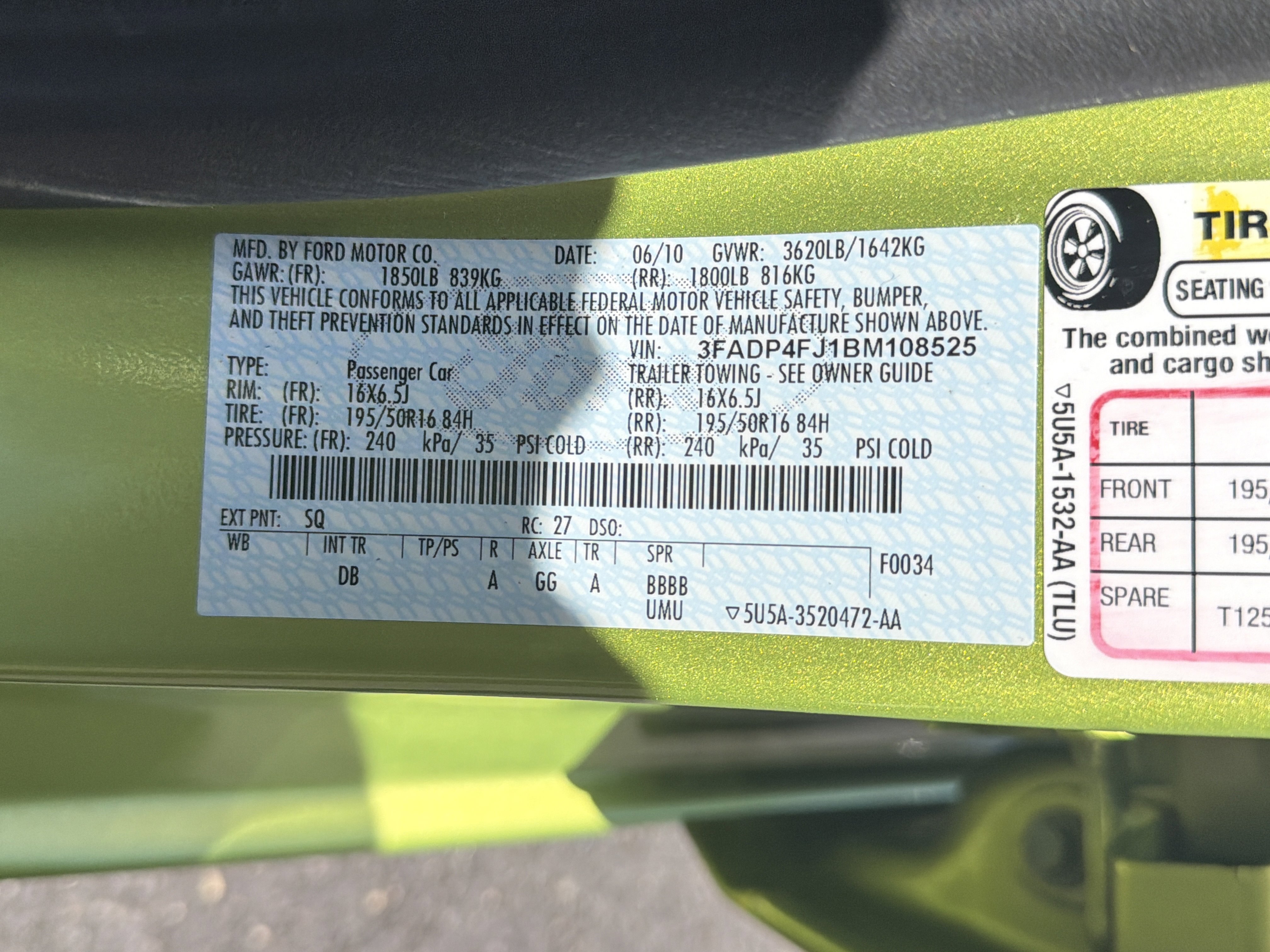 Used 2011 Ford Fiesta SES FWD image 33