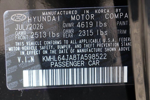 New 2026 Hyundai Sonata SEL AWD/4WD image 24
