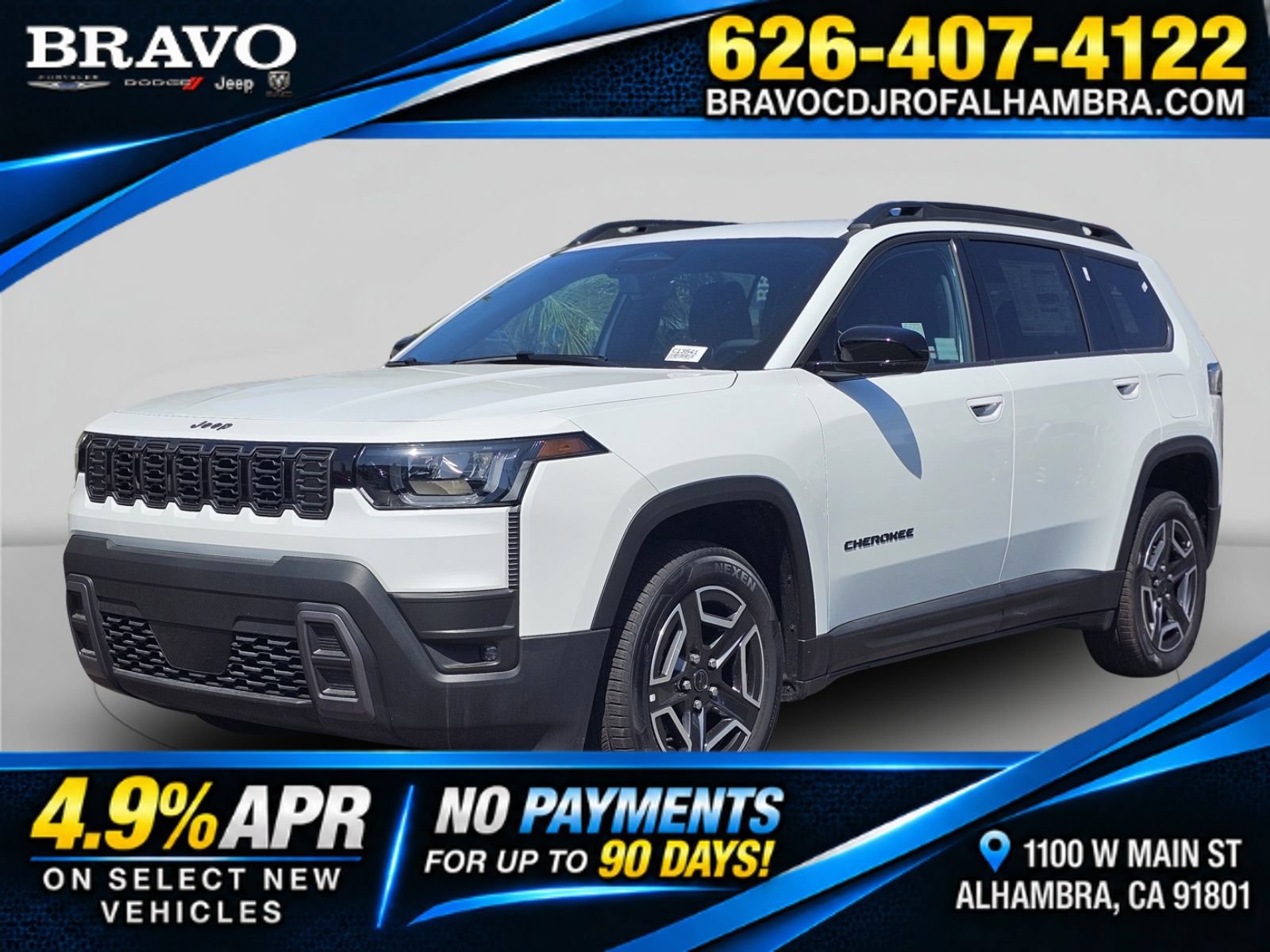 New 2026 Jeep Cherokee Limited AWD/4WD image 1