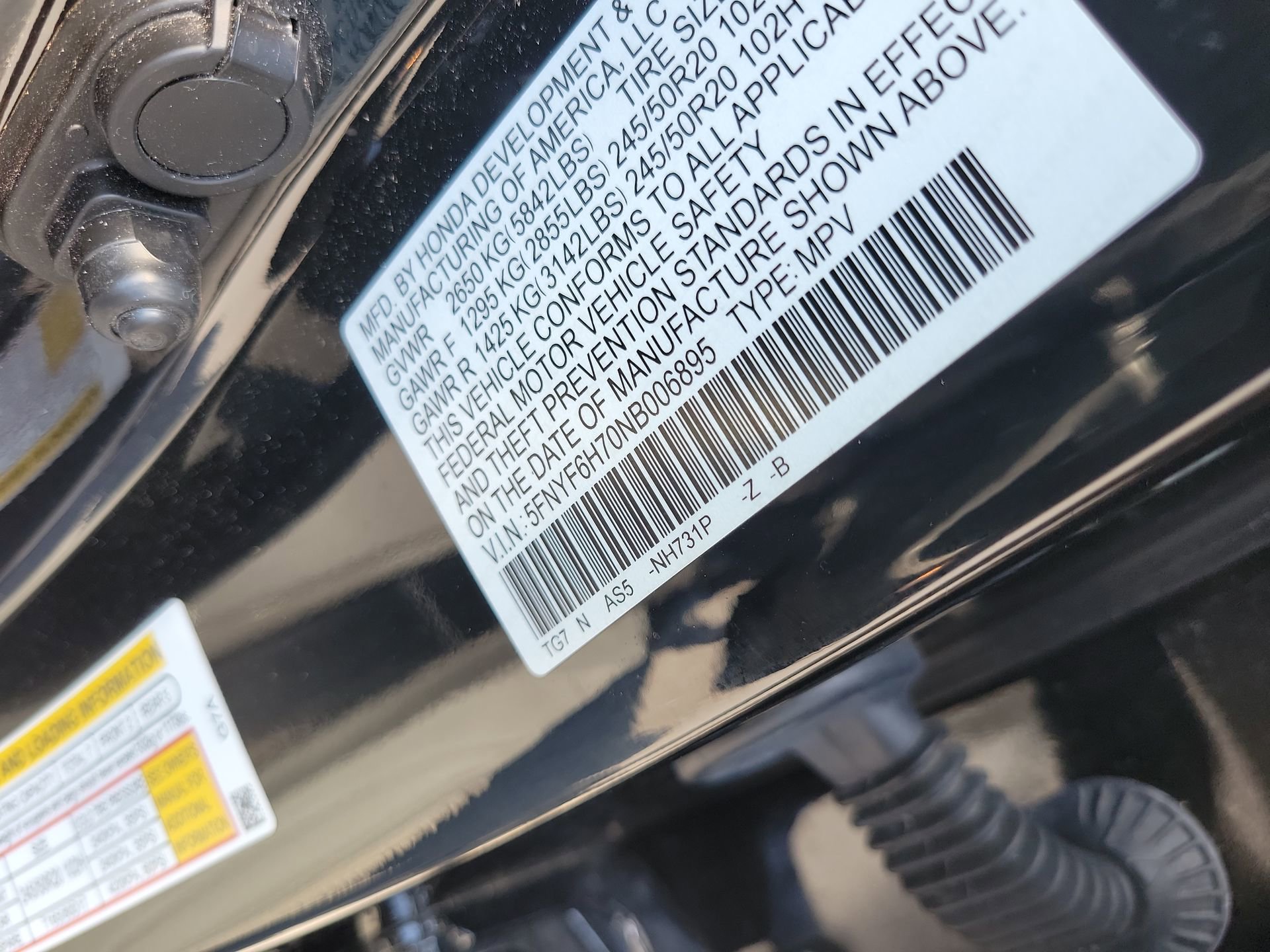 Used 2022 Honda Pilot Black Edition image 34