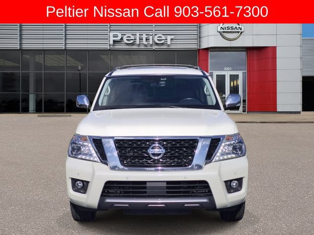Used 2020 Nissan Armada Platinum w/ Captain's Chairs Package RWD image 2